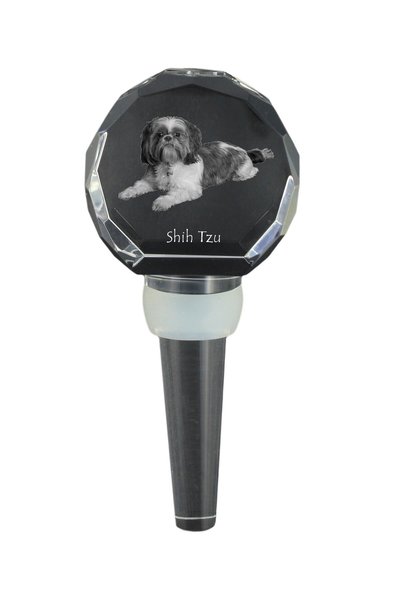 Art - Dog Dop de cristal Art-Dog Shih Tzu cu gravură de câine