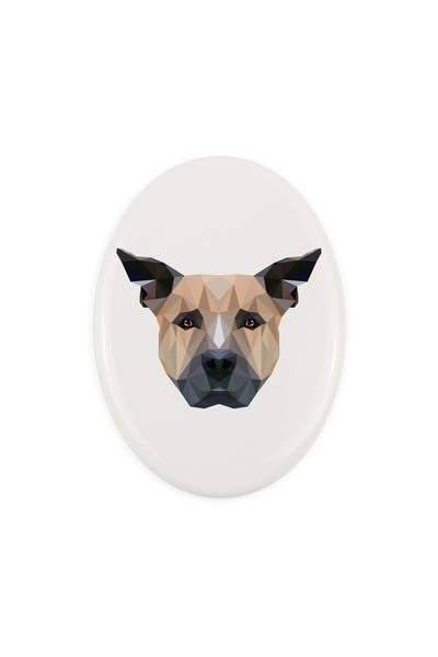 Art - Dog Placă ceramică decorativă Art-Dog Staffordshire Bull Terrier cu des...