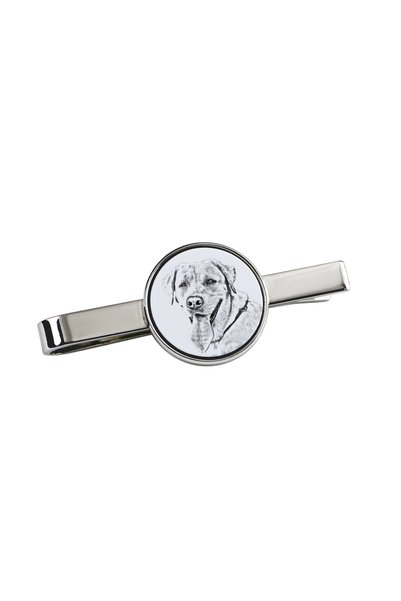 Art - Dog Art-Dog Agrafă de cravată Labrador Retriever cu imprimeu de câine -...