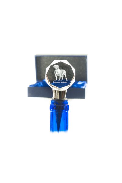 Art - Dog Art-Dog Dop de sticlă din cristal Dogue de Bordeaux cu gravură de c...
