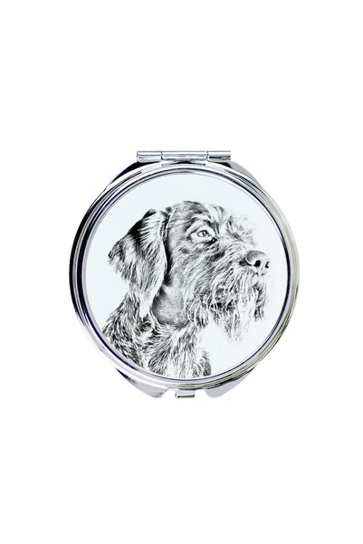 Art - Dog Art-Dog Oglindă de buzunar German Wirehaired Pointer cu imprimeu de...