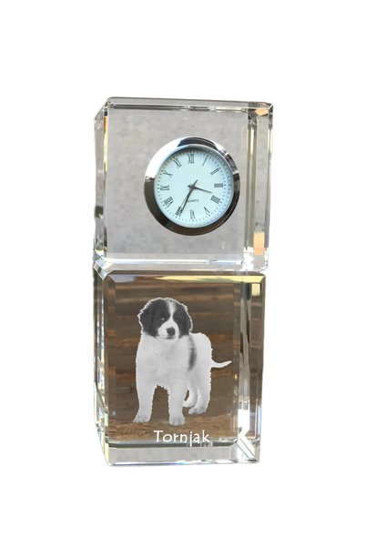 Art - Dog Ceas de cristal Art-Dog Tornjak, de masă, cu gravură cu câine