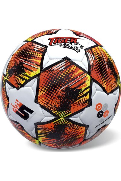 STAR BALLS Μπάλα Ποδοσφαίρου MATCH LINE STARS FLUO ORANGE S.5 (35/834)