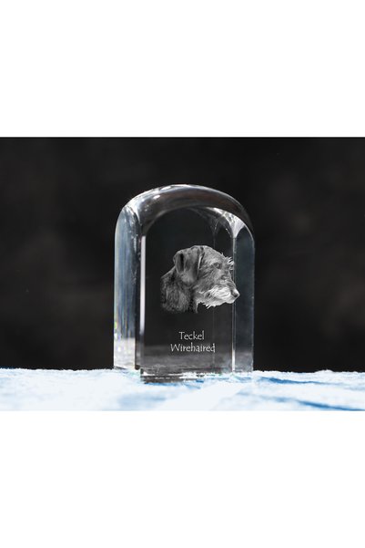 Art - Dog Prespapier de cristal Art-Dog Dachshund cu gravură - Cristal optic,...