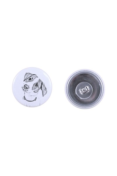 Art - Dog Cercei rotunzi Art-Dog cu Jack Russell Terrier și imagine de câine ...