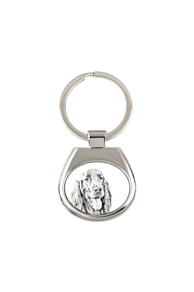 Art - Dog Breloc Art-Dog English Setter cu imprimeu de câine - Stil schiță cu...