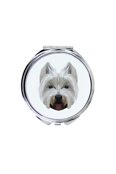 Art - Dog Art-Dog Oglindă de buzunar West Highland White Terrier cu design ge...