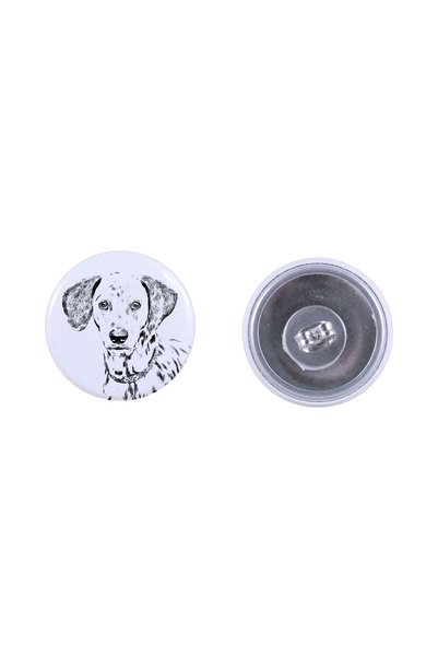 Art - Dog Cercei rotunzi Art-Dog cu dalmatian - Metal acoperit cu folie - Cad...