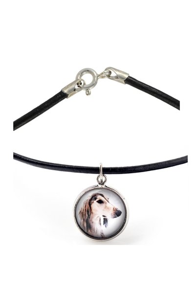 Art - Dog Colier Art-Dog Saluki cu fotografie de câine
