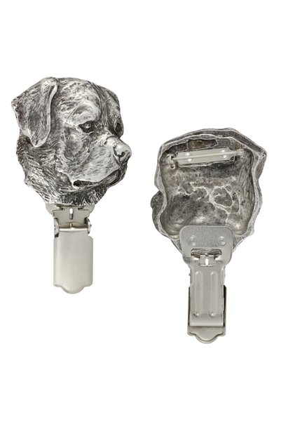 Art - Dog Art-Dog Rottweiler Broșă cu clemă, suport pentru număr de expoziție...