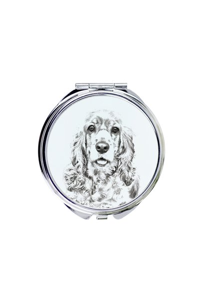Art - Dog Art-Dog Oglindă de buzunar cu spaniol american Cocker cu imprimeu d...