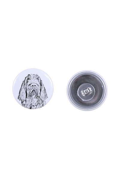 Art - Dog Cercei rotunji Art-Dog Spinone italian cu imagine de câine - Metal ...
