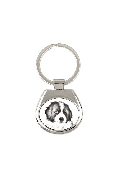 Art - Dog Breloc Art-Dog Tornjak cu imprimeu de câine - Stil schiță cu creion...