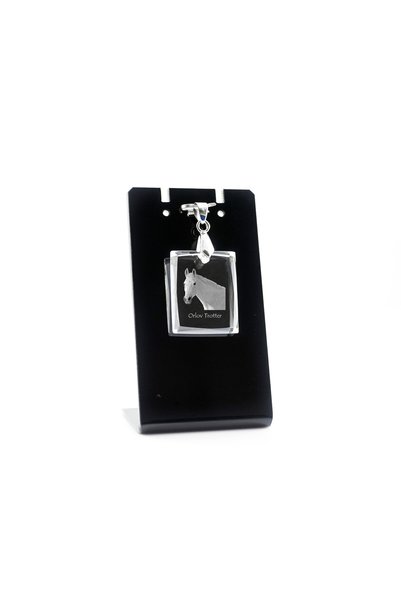 Art - Dog Colier cu pandantiv de cristal Art-Dog Orlov Trotter, cu gravură de...