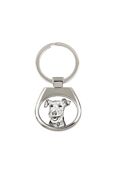 Art - Dog Breloc Art-Dog Welsh Terrier cu imprimeu de câine - Stil schiță cu ...