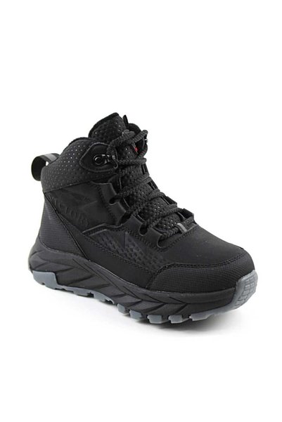 mm Ghete sport , imblanite , pentru copii , cu talpa groasa C40357-BLACK
