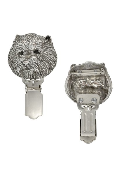 Art - Dog Art-Dog West Highland White Terrier Broșă cu Clip, Suport Număr pen...
