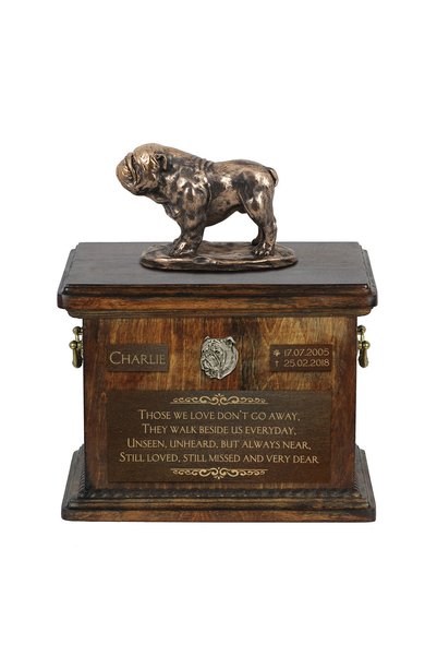 Art - Dog Art-Dog Bulldog Englez - Placă comemorativă - Design 2148