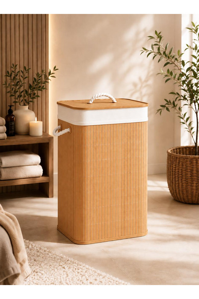 Generis Laundry Basket with Lid - Stylish and Modern Design