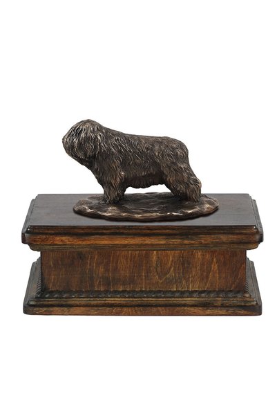 Art - Dog Art-Dog Câine de țară polonez - Urnă comemorativă din lemn