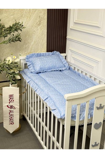 WASL ALKHAIR Baby and toddler bed sheet set, Duvet with pillow, comfortable f...