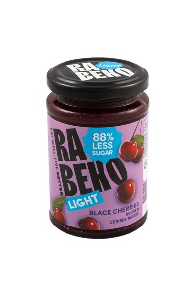 Rabeko LIGHT Black Cherry Jam 230g