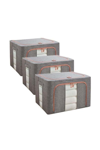 Generic DUNISO 3-piece foldable closet organizer storage container