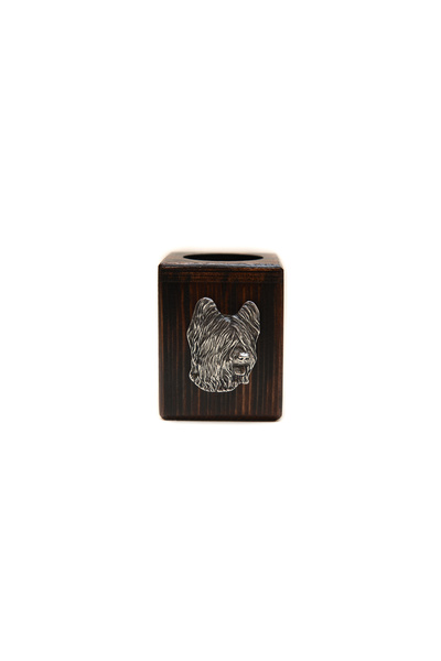 Art - Dog Art-Dog Briard - Suport lumânare - Design 7361