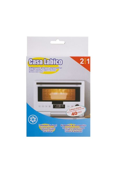 Casa Labico Soluție curățare Cuptor Microunde 2in1 40ml - 3buc – curăță și pa...