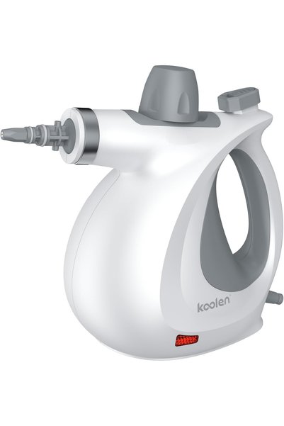 Koolen 1050 W Steam Cleaner, 350 ml Capacity, White/Grey