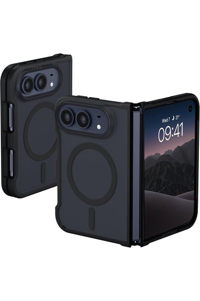 m.tk moveteck iPhone Duo Uyumlu Kılıf Kamera Çıkıntılı Mat Magsafe Wireless Ş...