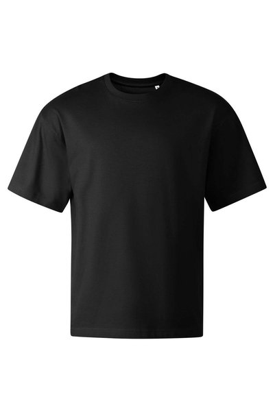 Malfini Tricou unisex oversized Stage 812, 200 g/m², negru, L