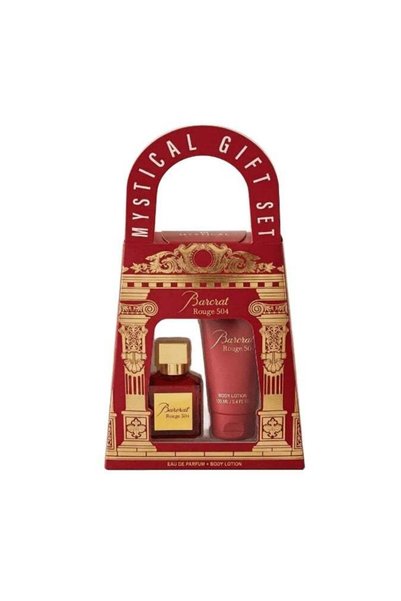 Mystical مجموعة هدايا BARCRAT ROUGE – قطعتان |   عبوة بخاخ عطر سعة 30 مل + عب...