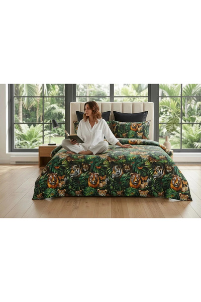 RALEX PUCIOASA Lenjerie de pat Ranforce Cotton Pro – Velvet Muse, King Size –...