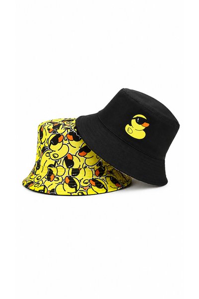 Other Duck Print Hat - Two Sides