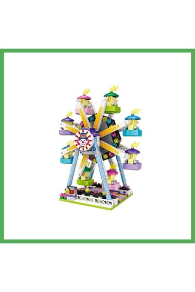 Nur store Çanta LZ-1718 لعبة مكعبات دوارة 609 قطعة BEZOSS
