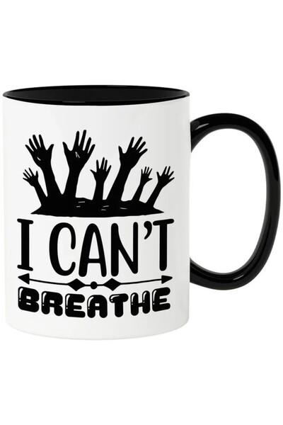 INOVATIX Κάνα με το μήνυμα στα αγγλικά: "I Can't Breathe" - I Can't Breathe μ...