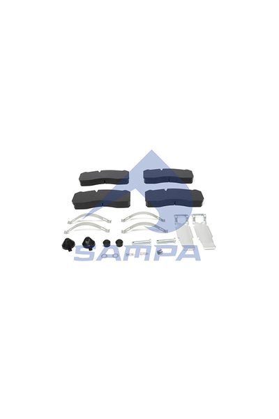 SAMPA Комплект накладки за дискова спирачка 096.613
