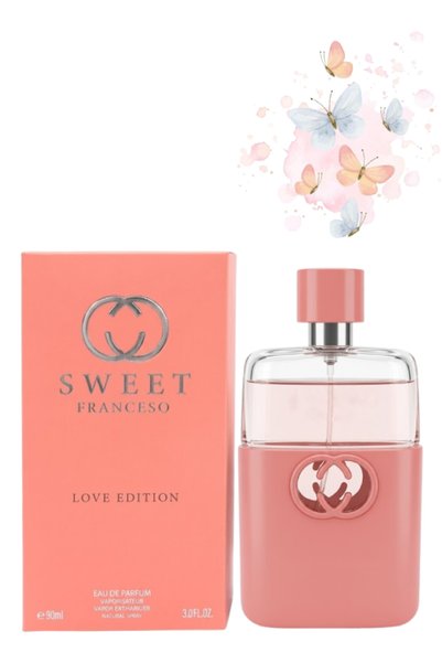 sweet franceso عطر وردي 90 مل Love Edition