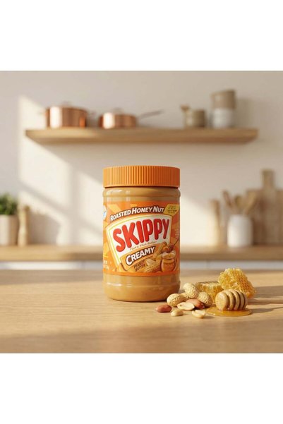 Skippy زبدة فول سوداني بالعسل PEANUT BUTTER HONY CREMY
