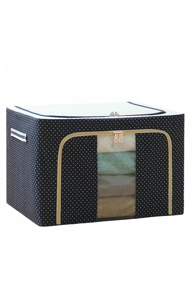 Gambino Cutie de Depozitare Pliabila, Cu Fermoar, 66 L, Textil, 50 x 40 x 33 ...