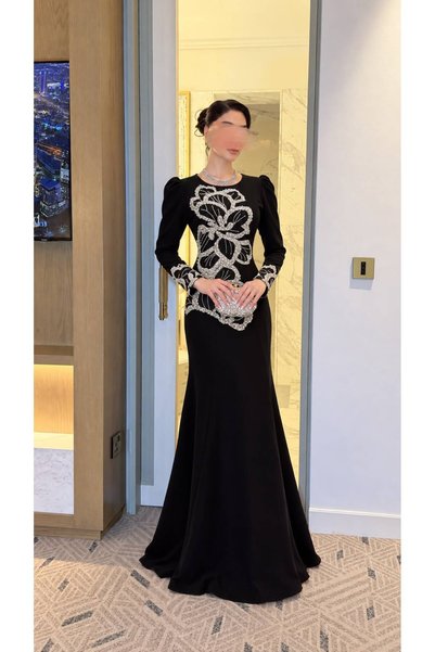 EVİAN DRESSE فستان نسائي ملكي