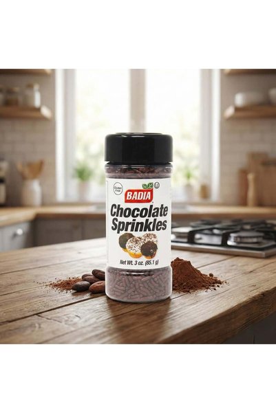 Badia رشات الشوكلاتة للتزيين CHOCOLATE SPRINKLES