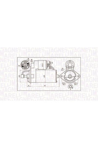 MAGNETI MARELLI Electromotor 063720984010