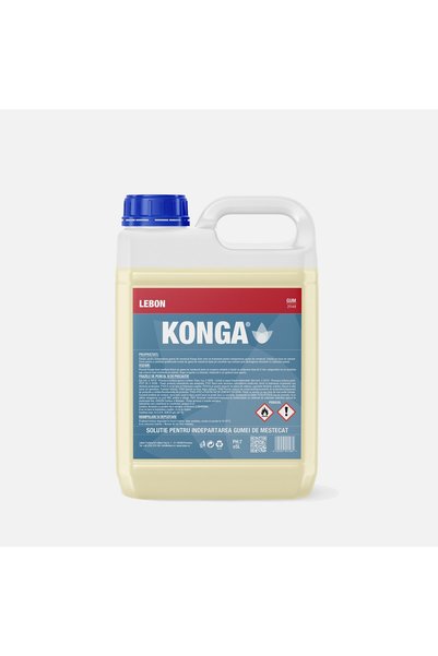 Konga Soluție profesională pentru îndepărtarea gumei de mestecat 5L, acțiune ...