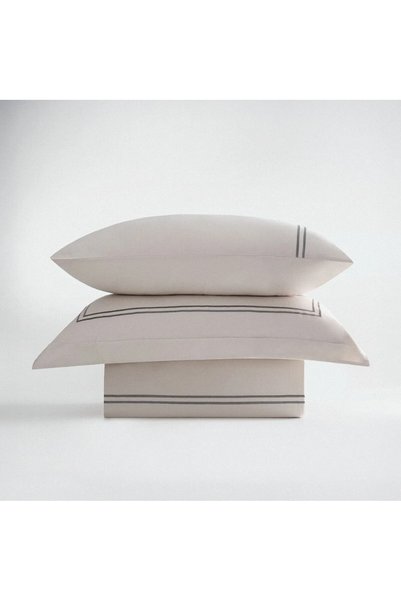 Other Lavin Organic Cotton Premium Bedding Set - Silver - 220X240