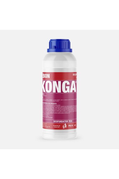 Konga Soluție pentru desfundarea țevilor 1L - Formulă concentrată puternică, ...