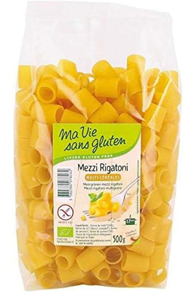 Ma vie sans Gluten إكيبيو ميزي ريجاتوني عضوي خالٍ من الغلوتين متعدد الحبوب 50...