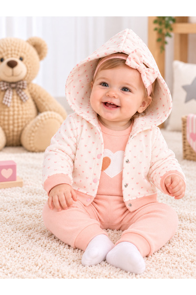 bebekyol Lovely Baby Girl Outfit Set