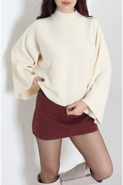 DAMGA Collection Women's Batwing Sleeve Knit Sweater